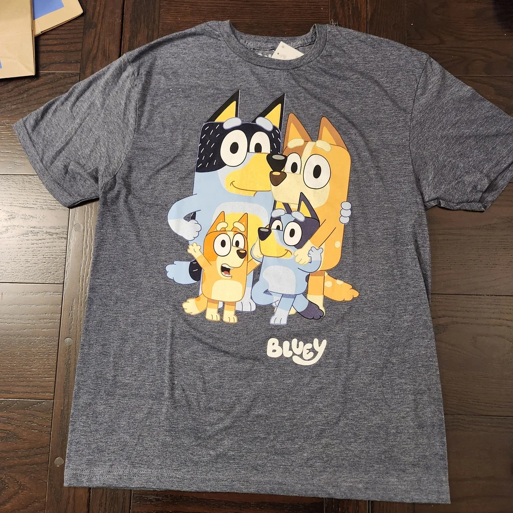 Kids Bluey Graphic T-Shirt - Blue